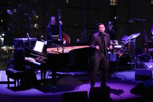 Kimberly Grigsby, Jose Llana, Pete Donovan on Bass, Jon Epcar on Drums @ BroadwayWorld Kimberly Grigsby, Jose Llana, Pete Donovan on Bass, Jon Epcar on Drums Photo