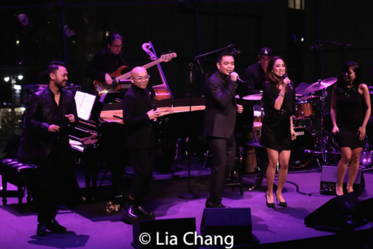 Billy Bustamante, Jeigh Madjus, Jose Llana, Jaygee Macapugay and Renee Albulario at 