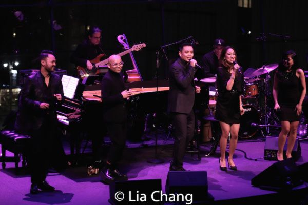 Billy Bustamante, Jeigh Madjus, Jose Llana, Jaygee Macapugay and Renee Albulario Photo