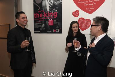 Jose Llana, Music Director Kimberly Grigsby and Jon Nakagawa, Director, Contemporary  Photo