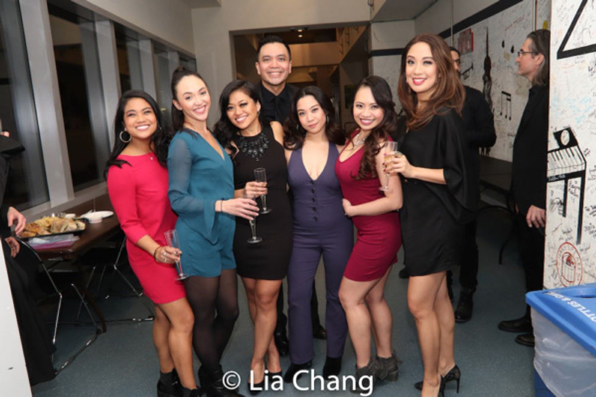 Shea Renne, Bellinda Allyn, Renee Albulario, Jose Llana, Geena Quintos, Carol Angeli and Jaygee Macapugay at 