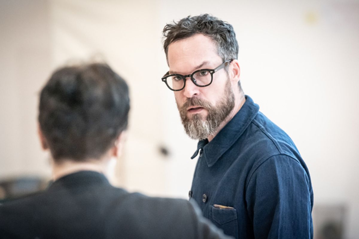 Amanda Abbington and John Light at 