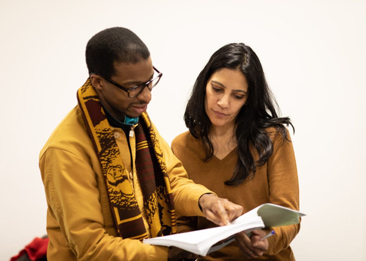 Simon Manyonda, Vineeta Rishi at 