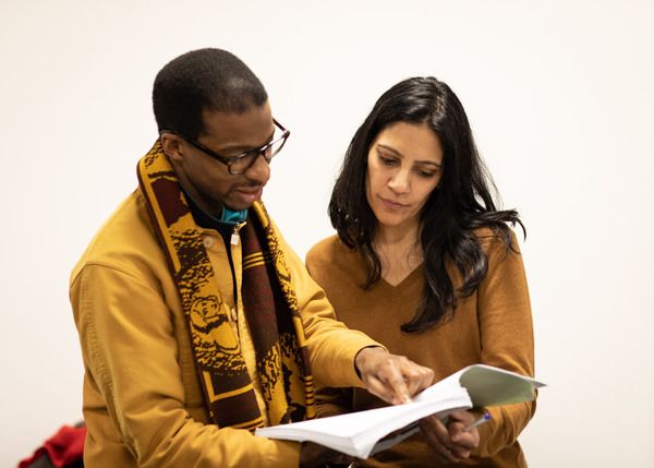 Simon Manyonda, Vineeta Rishi Photo