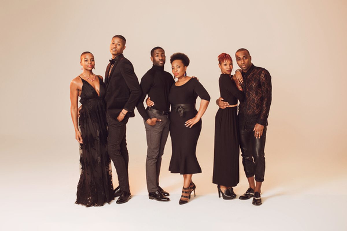 Tryphena Wade, Lawrence Keith Alexander, Brian C. Binion, Lidiwe Dlamini, Donna Michelle Vaughn, LaMar Baylor at 