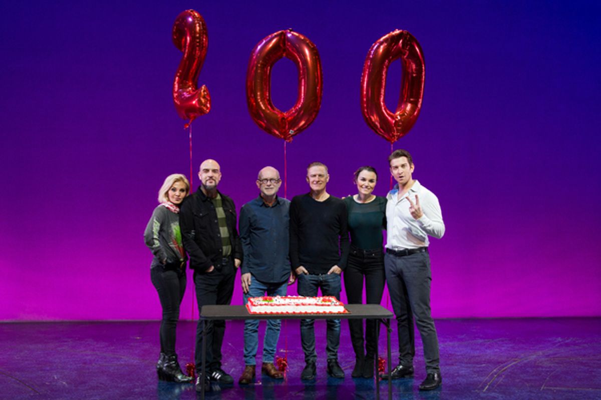 Orfeh, Eric Anderson, Jim Vallance, Bryan Adams, Samantha Barks, Andy Karl at 