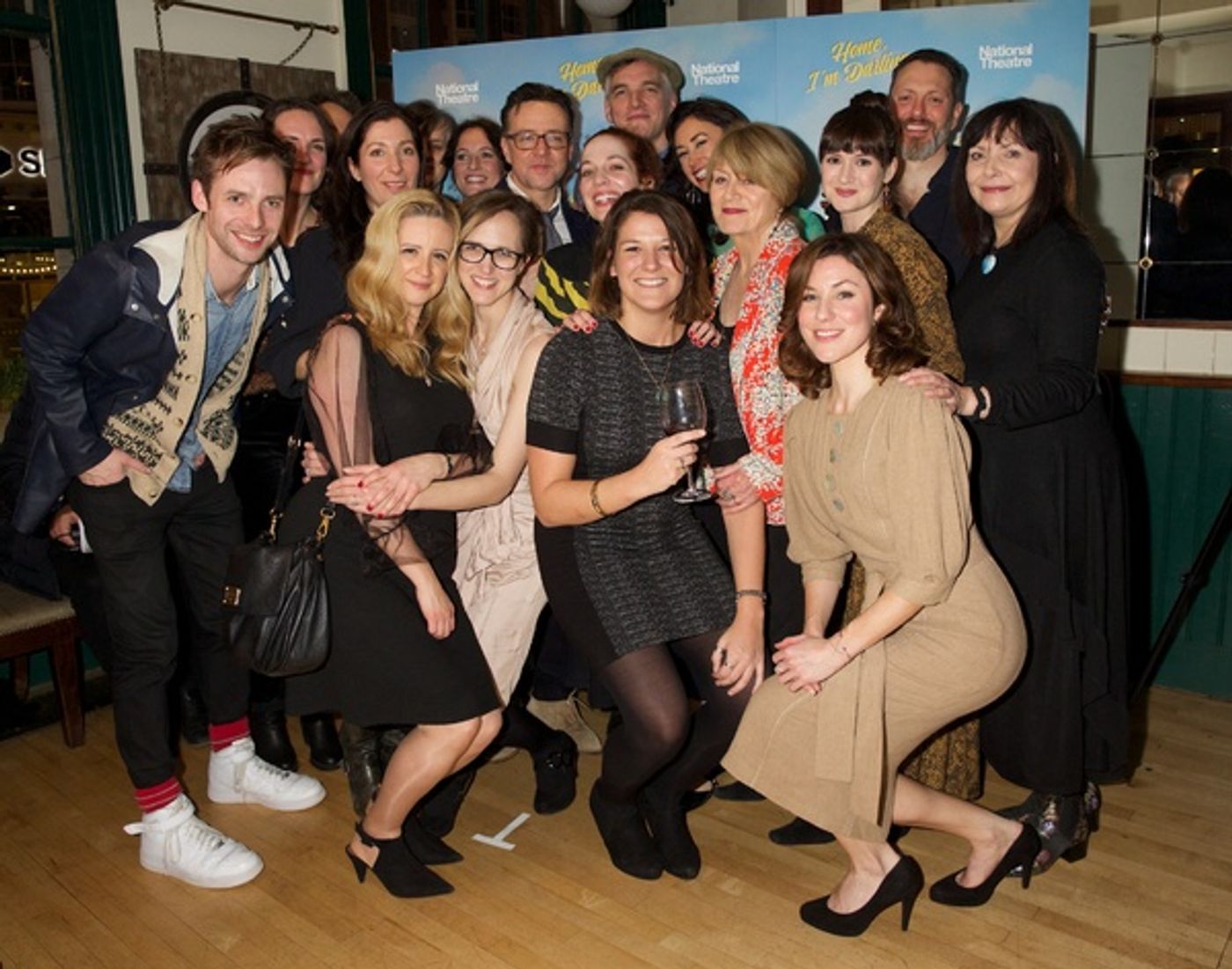 Photo Flash: Inside Opening Night of The National Theatre's HOME, I'M DARLING  Image