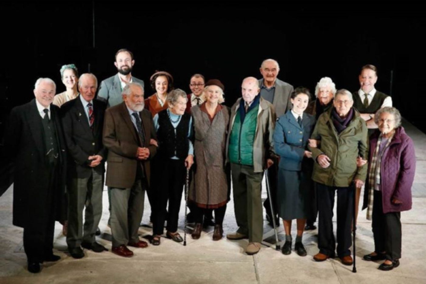 Photo Flash: Spitfire Veterans Meet Cast Of THE SHADOW FACTORY  Image