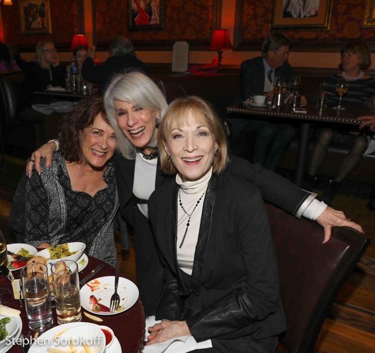 Rebecca Luker, Jamie deRoy, Dee Hoty at 