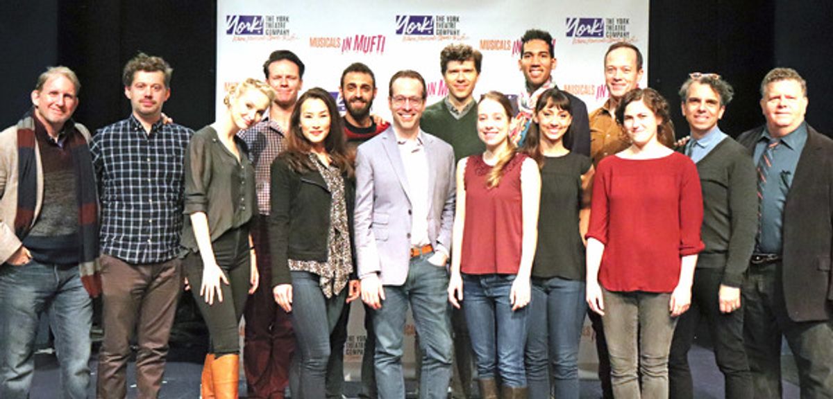 Evans Haile, Madison Claire Parks, 
Nicolas Dromard, Michelle Liu Coughlin, Jesse Manocherian, Ian Lowe, 
Will Reynolds, Alyse Alan Lewis, Jonathan Christopher, Brittany Santos, 
Kent M. Lewis, Judith Ingber, Marc Acito, James Morgan at 