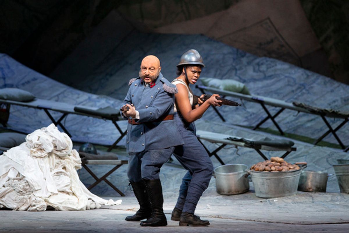 Alessandro Corbelli and Pretty Yende at 