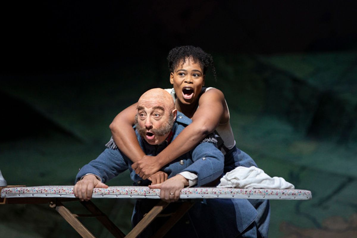 Alessandro Corbelli and Pretty Yende at 