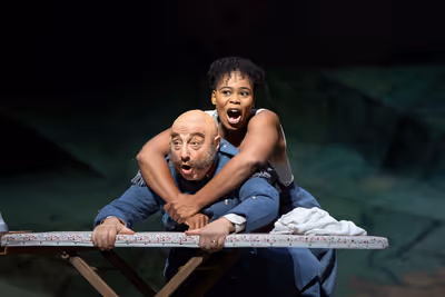 Alessandro Corbelli and Pretty Yende Photo