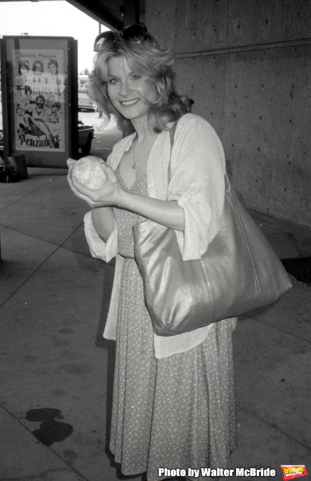 Candice Earley after performing in 'Gigi'' with the Kenley Players on June 30, 1982 in Dayton Ohio. at 