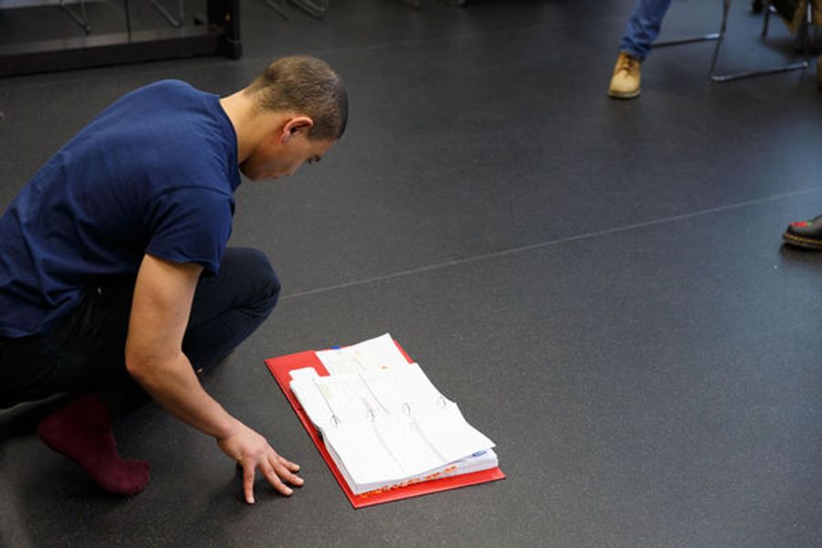 Photo Flash: Inside Rehearsal For SPARKPLUG by David Judge Image