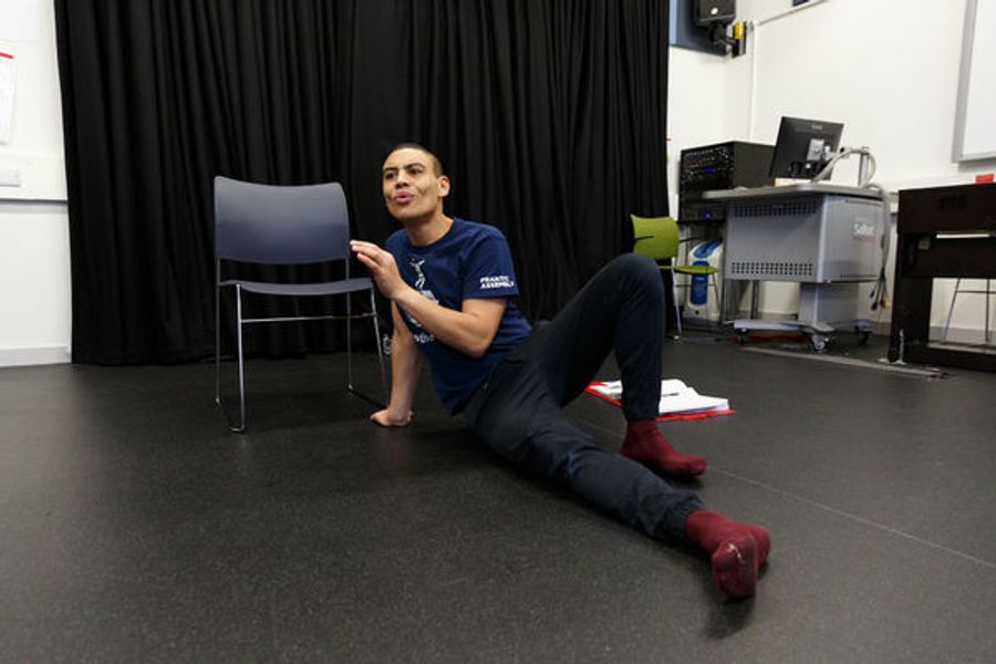 Photo Flash: Inside Rehearsal For SPARKPLUG by David Judge Image