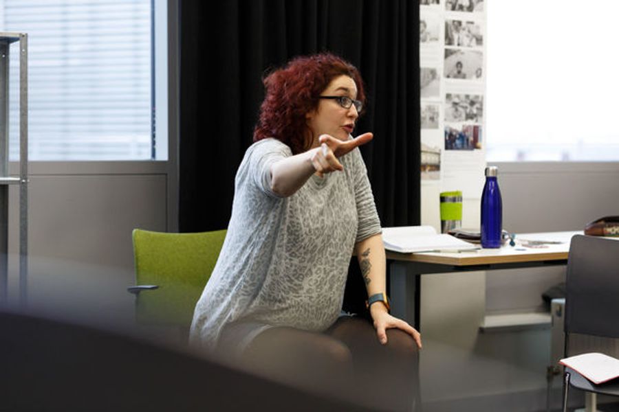 Photo Flash: Inside Rehearsal For SPARKPLUG by David Judge Image