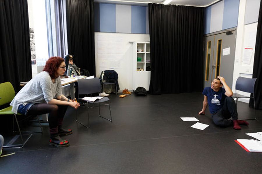 Photo Flash: Inside Rehearsal For SPARKPLUG by David Judge Image
