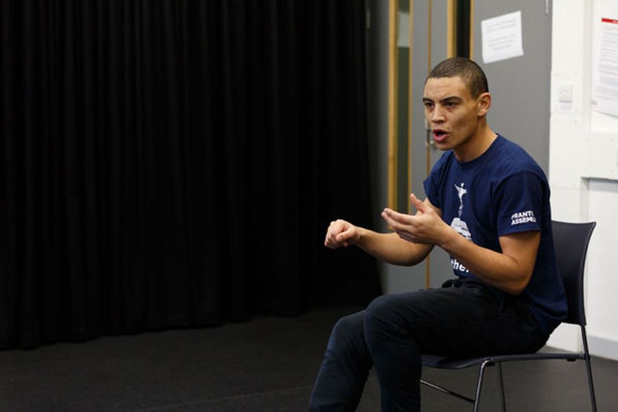 Photo Flash: Inside Rehearsal For SPARKPLUG by David Judge Image