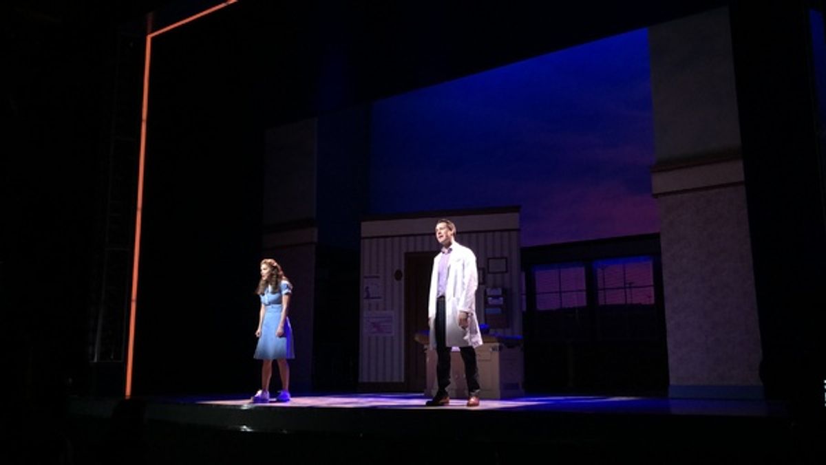 Katharine McPhee and David Hunter at 