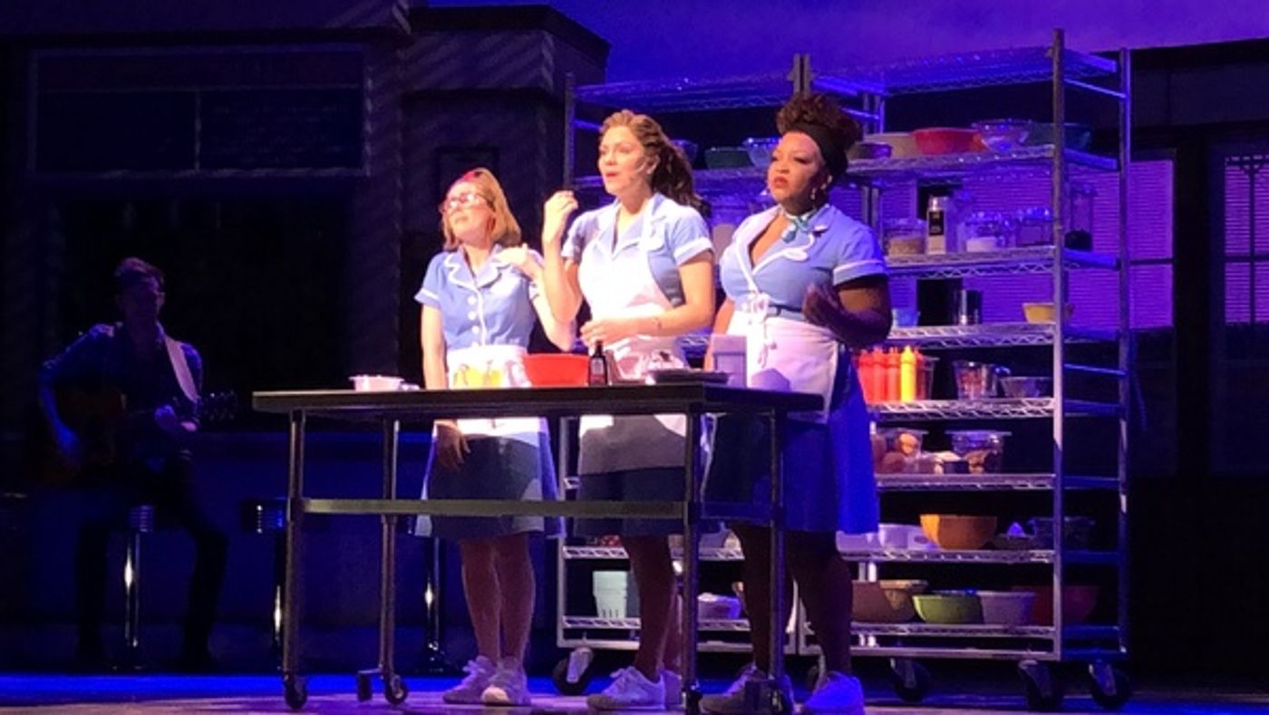 Photo Flash: First Look at the WAITRESS Cast In Action!  Image