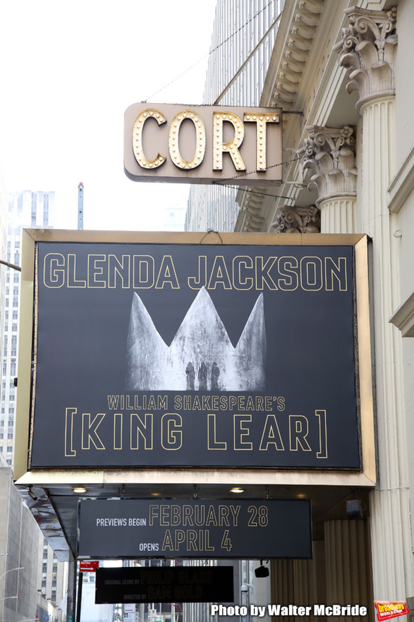 Up on the Marquee: KING LEAR, Starring Glenda Jackson Up on the Marquee: KING LEAR, Starring Glenda Jackson Image