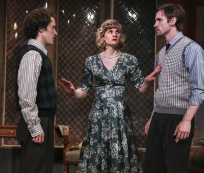 David Moreland, Emma Baker and Guy Wicke Photo