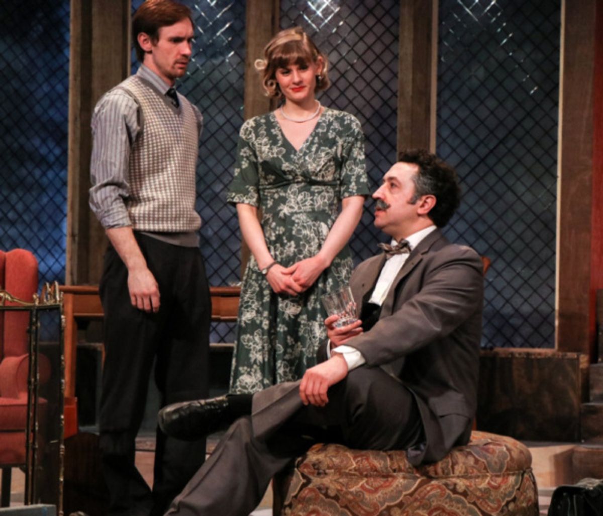 David Moreland, Emma Baker and Guy Wicke at 