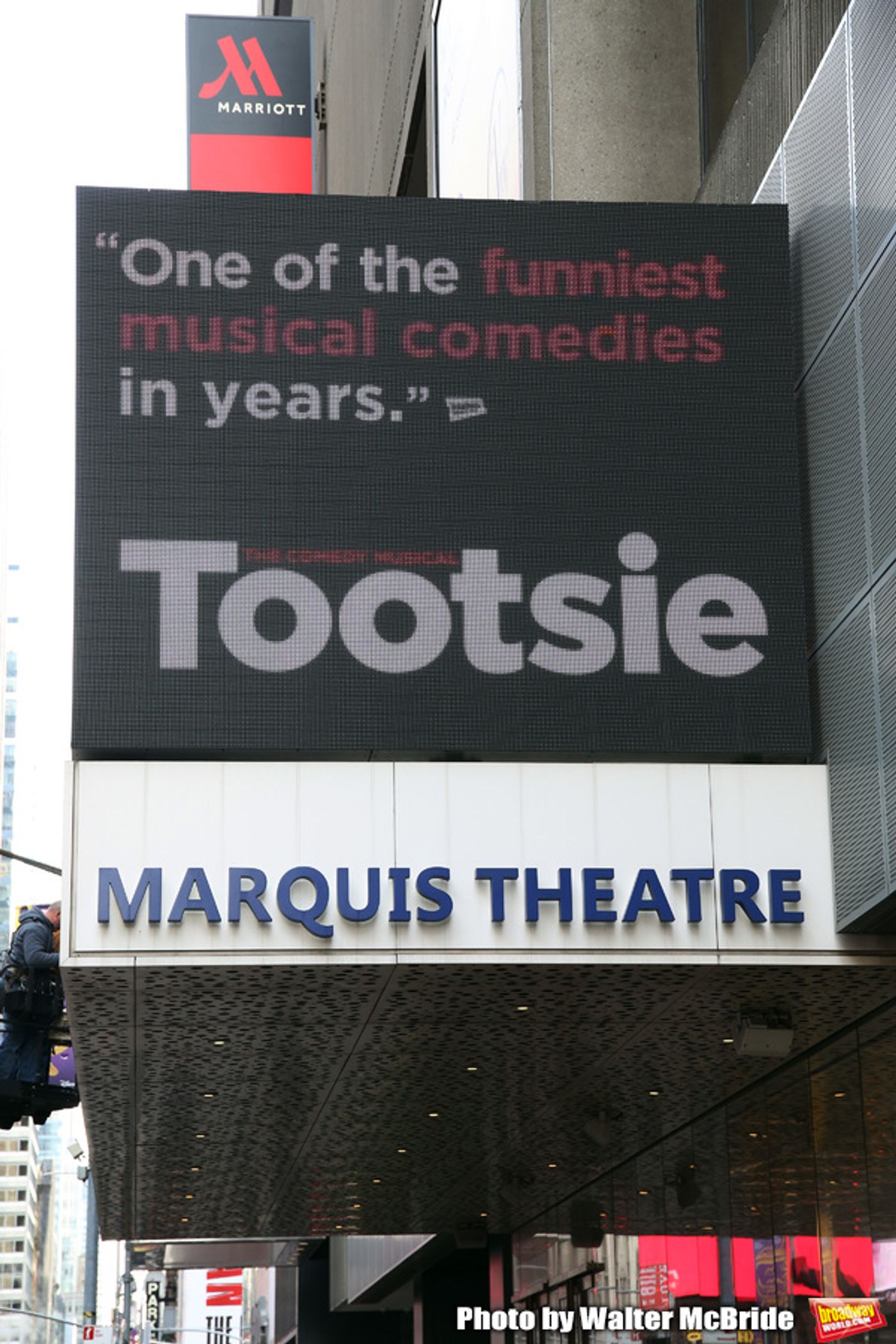 Up on the Marquee: TOOTSIE Arrives on Broadway!  Image