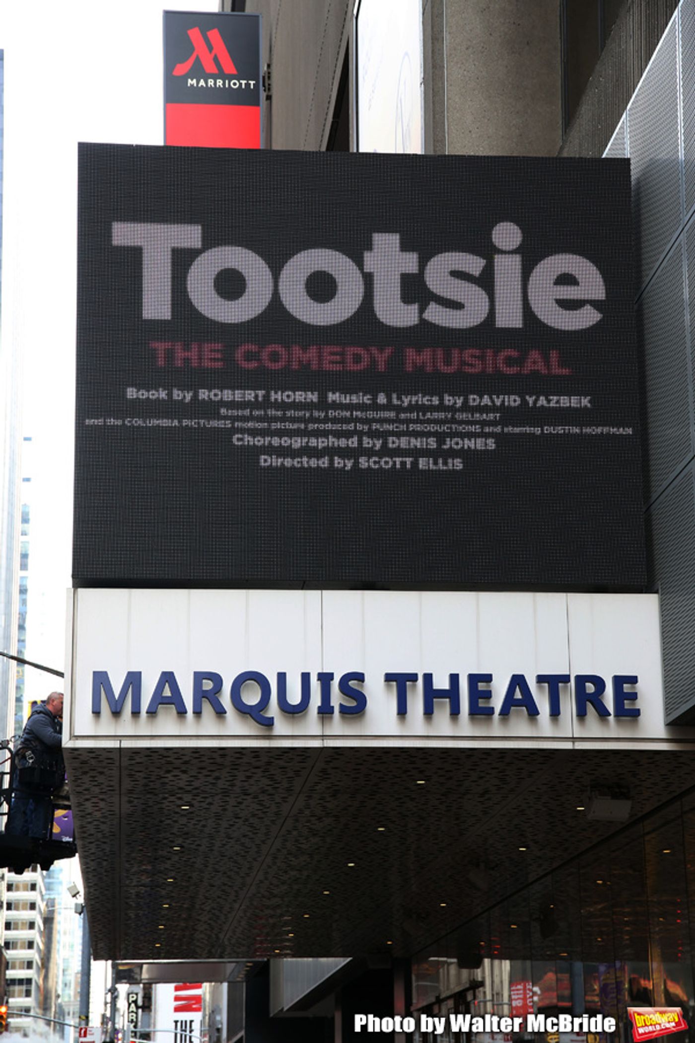 Up on the Marquee: TOOTSIE Arrives on Broadway!  Image