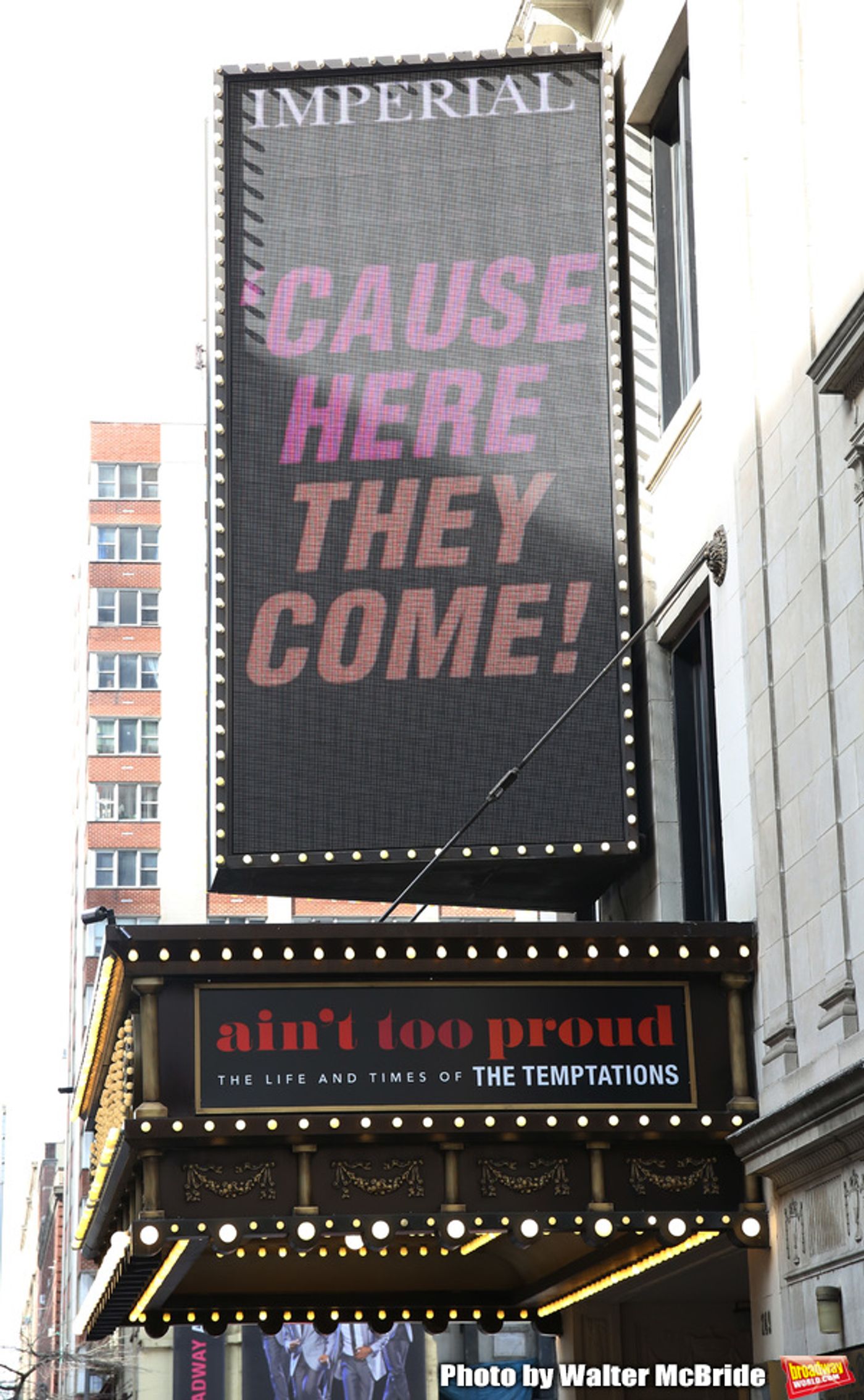Up on the Marquee: AIN'T TOO PROUD Lands On Broadway!  Image