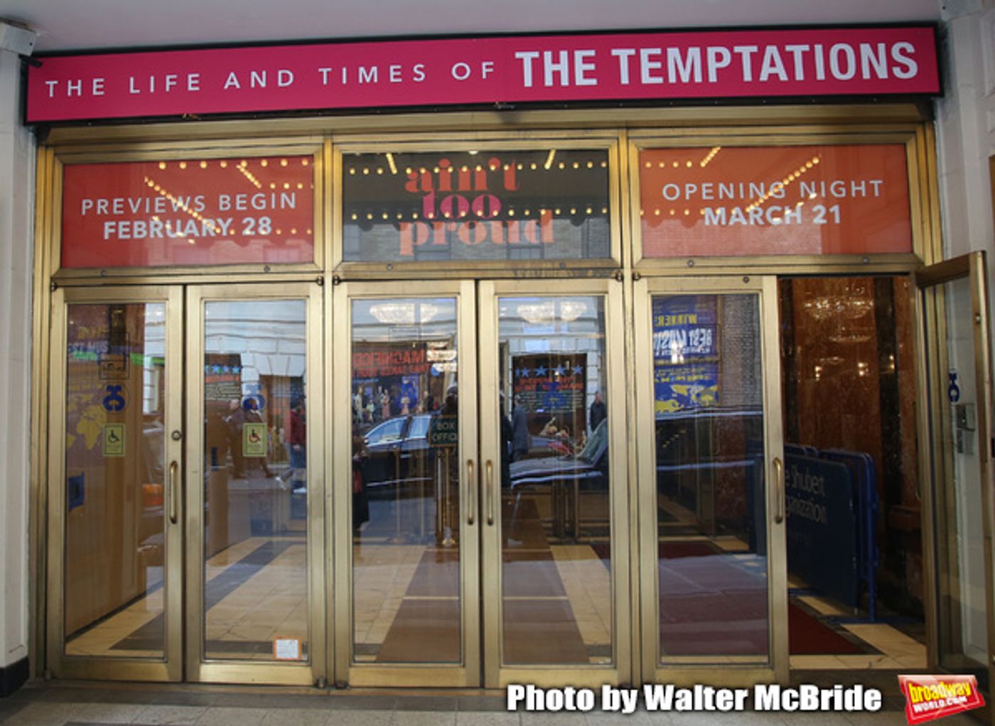 Up on the Marquee: AIN'T TOO PROUD Lands On Broadway!  Image