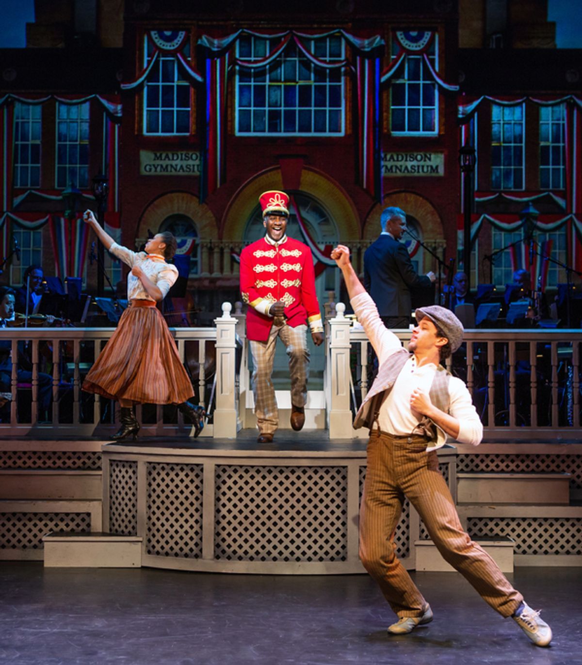 Diana Vaden, Norm Lewis, and Damon J Gillespie at 