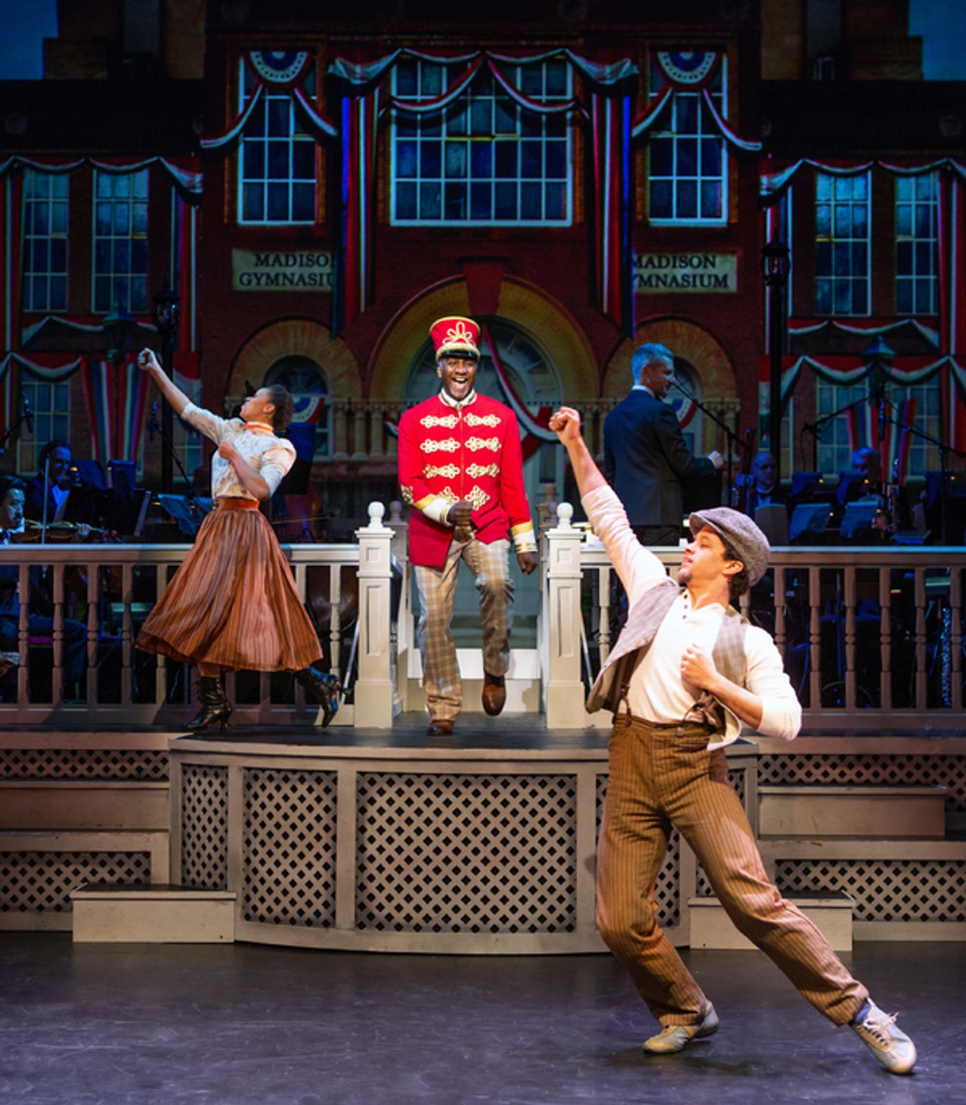 Photo Flash: Get A First Look At Norm Lewis, Jessie Mueller, and Rosie O'Donnell in THE MUSIC MAN  Image