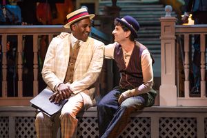 Norm Lewis and John Cariani @ BroadwayWorld Norm Lewis and John Cariani Photo
