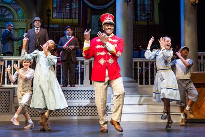 Norm Lewis and the Children of River City Photo