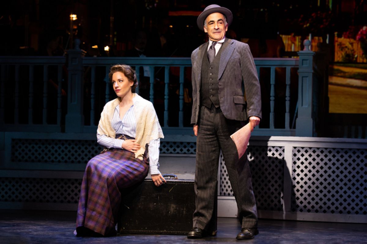 Jessie Mueller and David Pittu at 