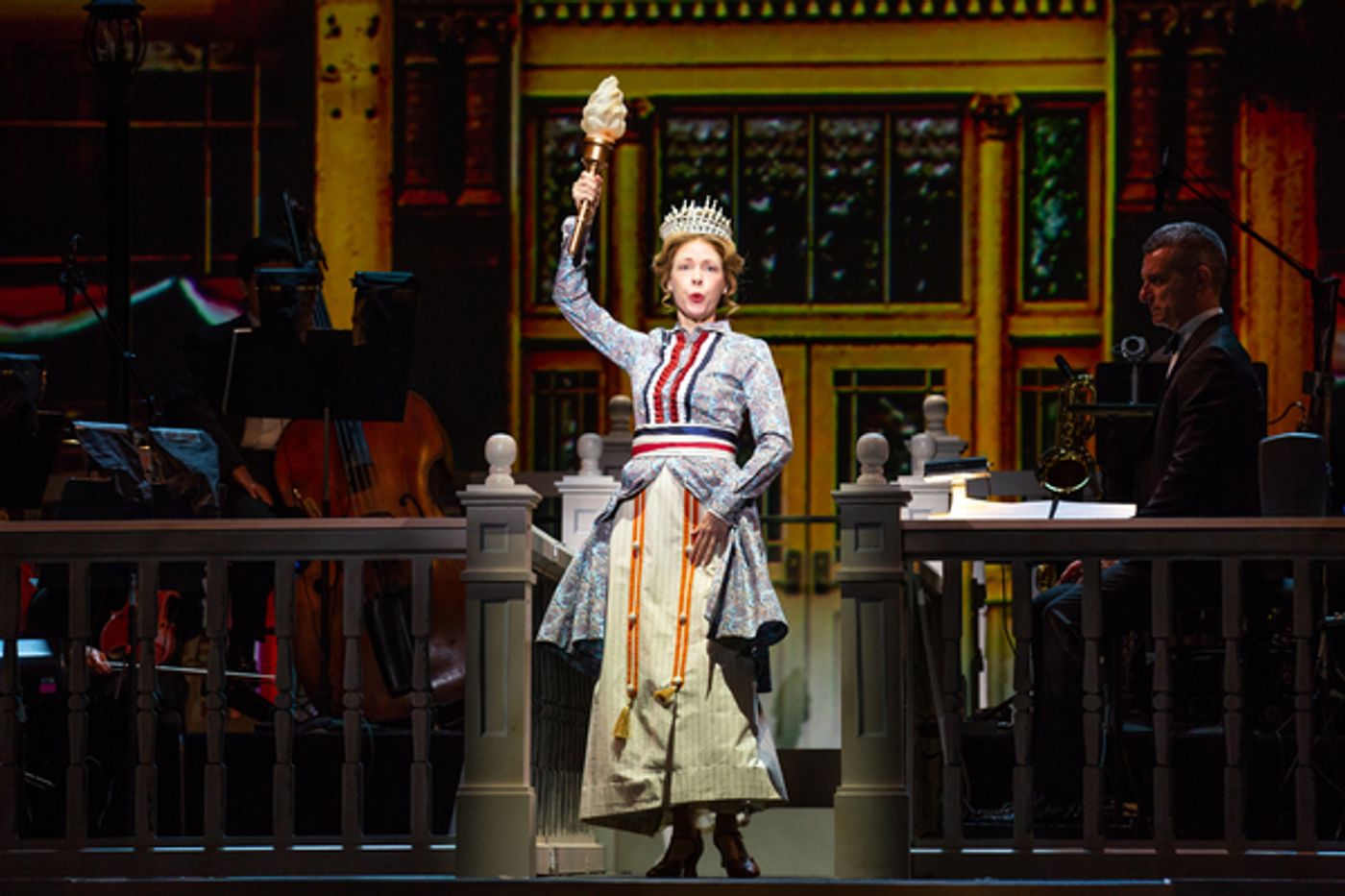 Photo Flash: Get A First Look At Norm Lewis, Jessie Mueller, and Rosie O'Donnell in THE MUSIC MAN  Image