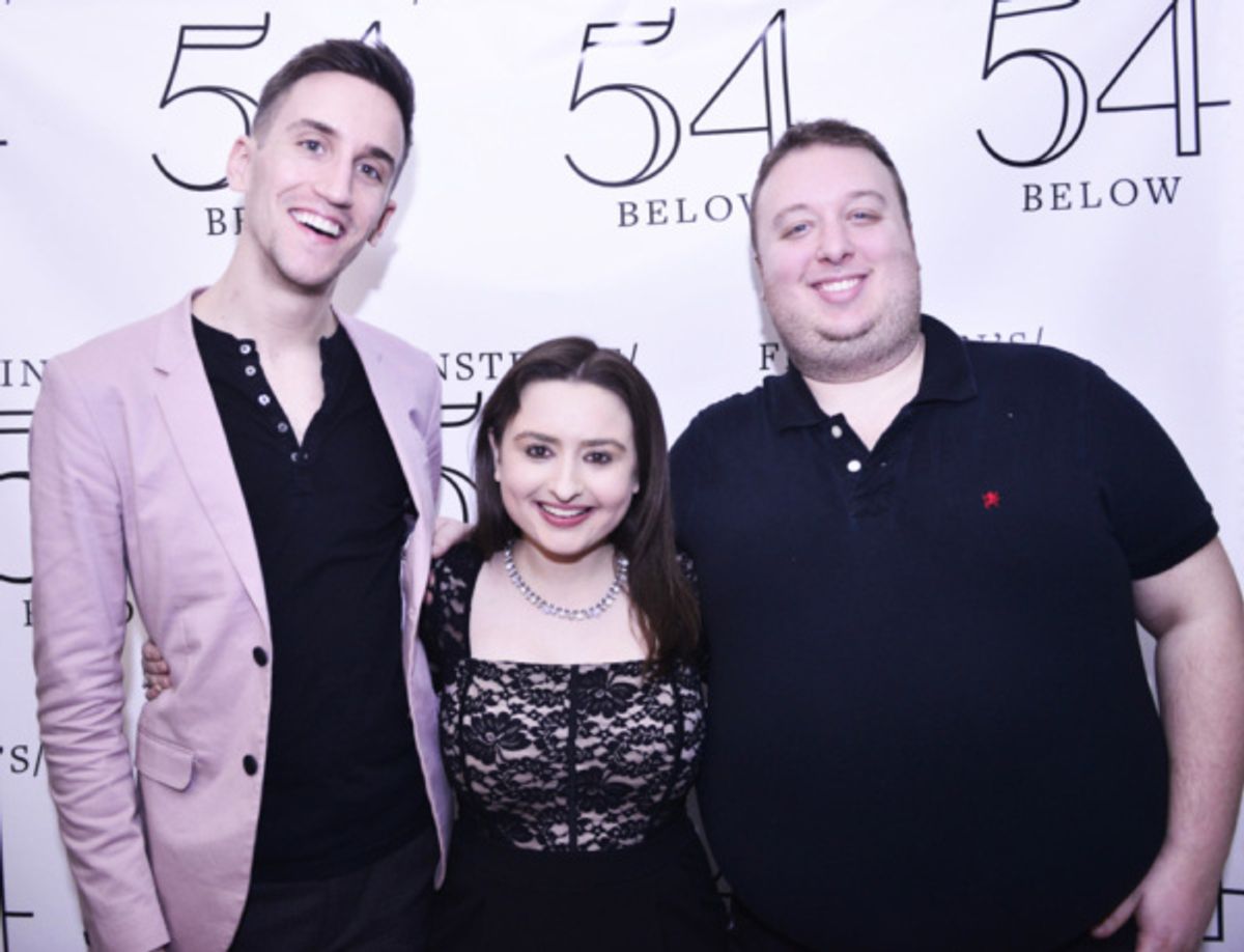 Alex Tobey, Jen Sandler and Ben Caplan at 