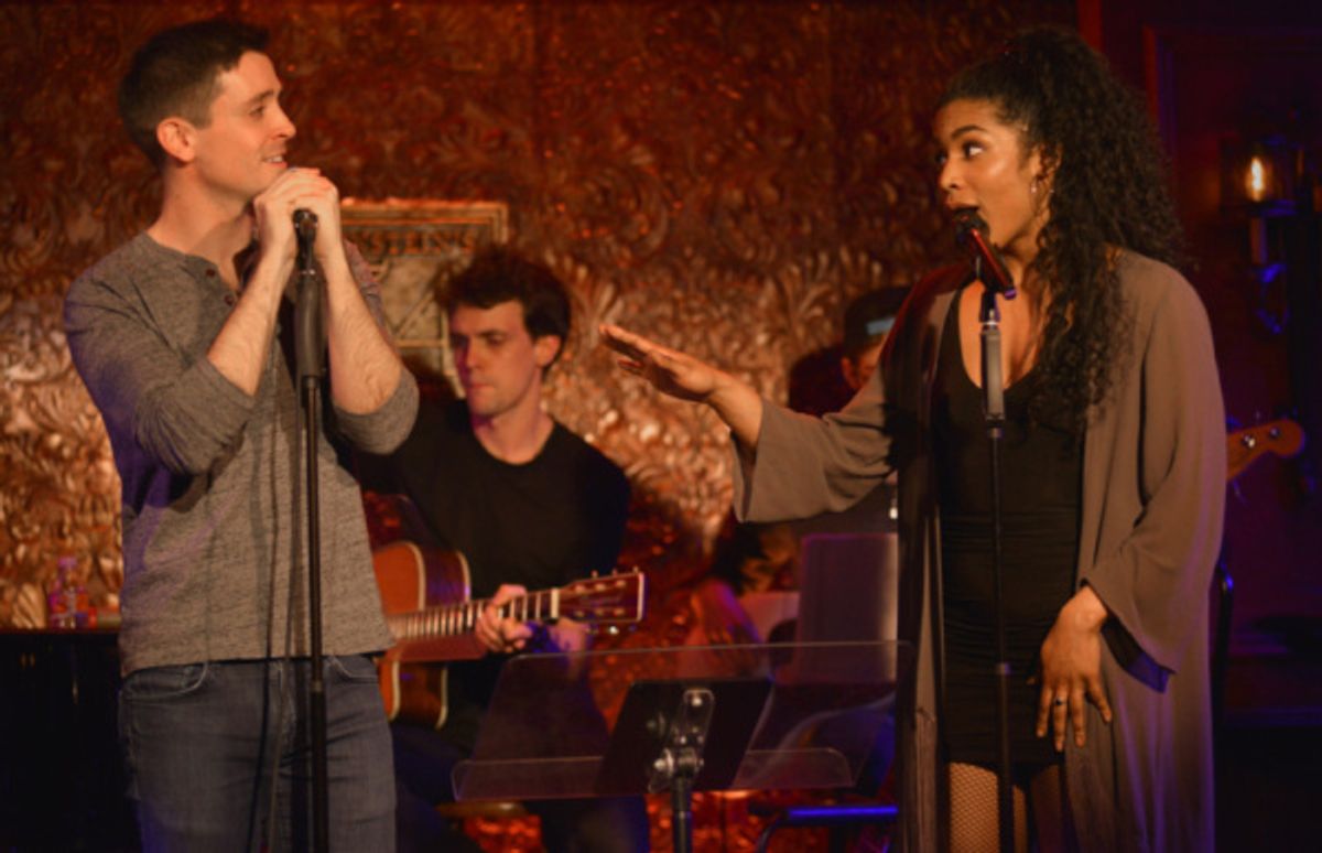 Matt Doyle and Taylor Iman Jones at 