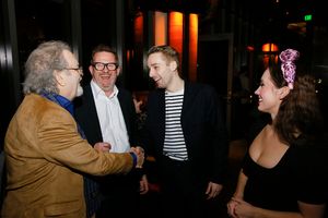 From left, actor Russ Tamblyn, director/choreographer Matthew Bourne and company memb Photo