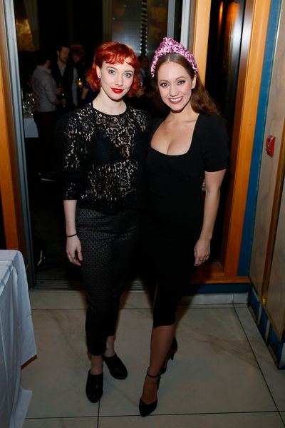 From left, company members Cordelia Braithwaite and Ashley Shaw Photo