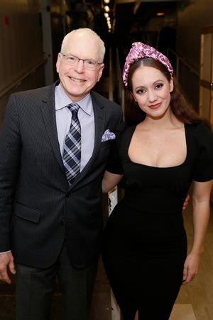 From left, Center Theatre Group Producing Director Douglas C. Baker and company member Ashley Shaw @ BroadwayWorld From left, Center Theatre Group Producing Director Douglas C. Baker and company membe Photo