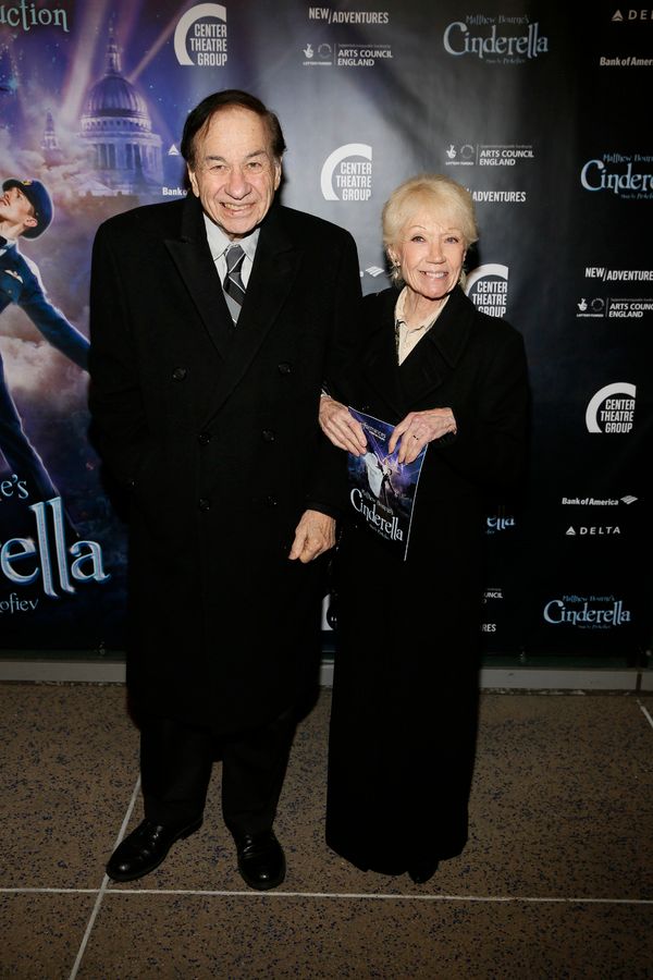 From left, Richard M. Sherman and Elizabeth Sherman  Photo