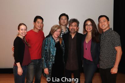 Alyse Alan Louis, Austin Ku, Rachel Cooper, Asia Society Director for Performing Arts Photo