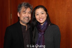 David Henry Hwang and Marina Chan Photo
