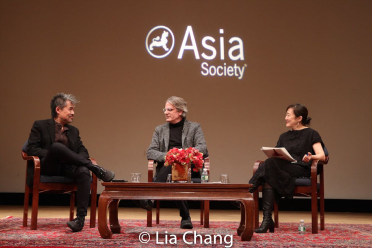 David Henry Hwang, Bartlett Sher and Karen Shimakawa at 