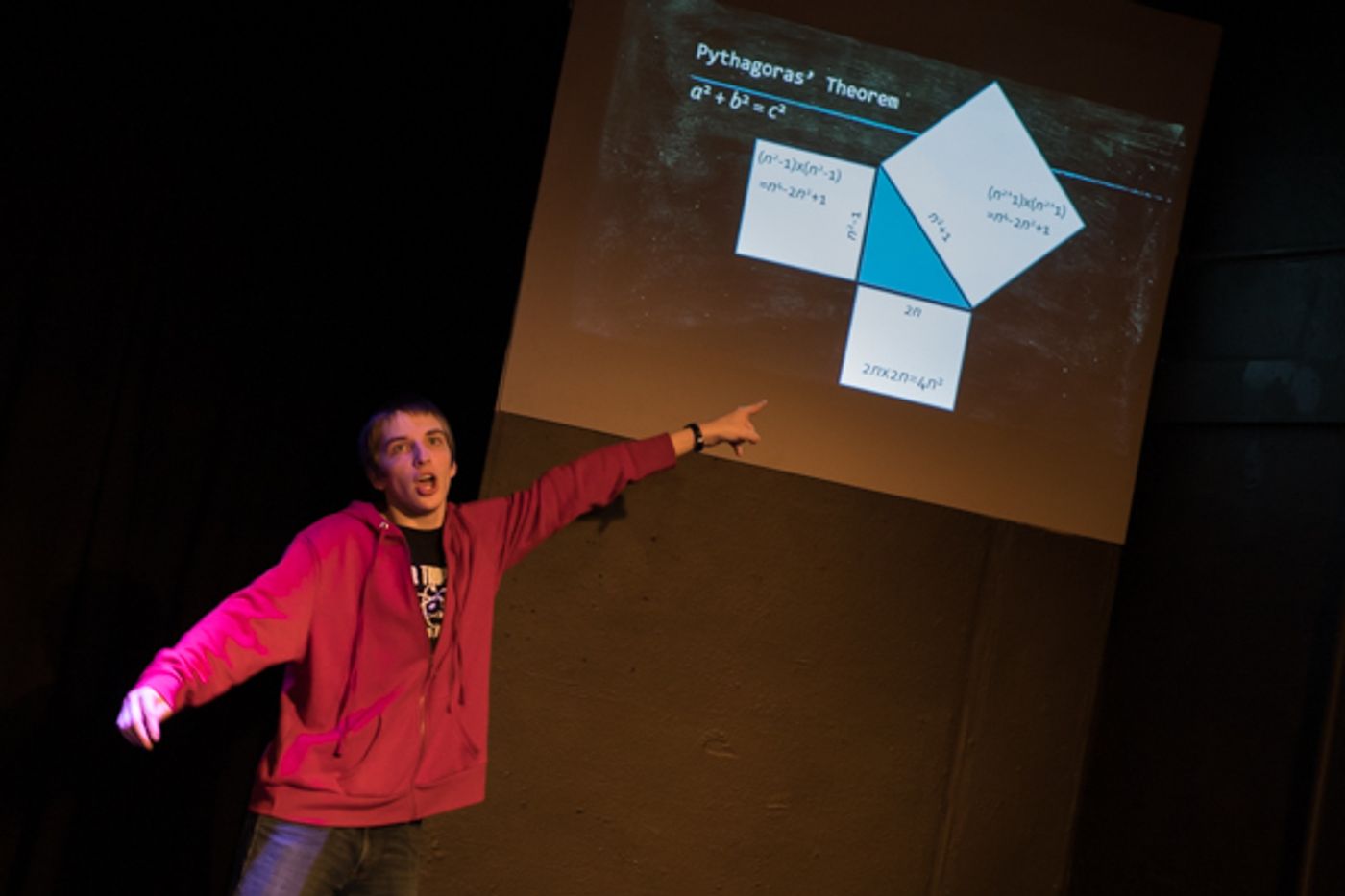 Photo Coverage: First look at Curtain Players' The Curious Incident of the Dog in Night-Time Photo Coverage: First look at Curtain Players' The Curious Incident of the Dog in Night-Time Image