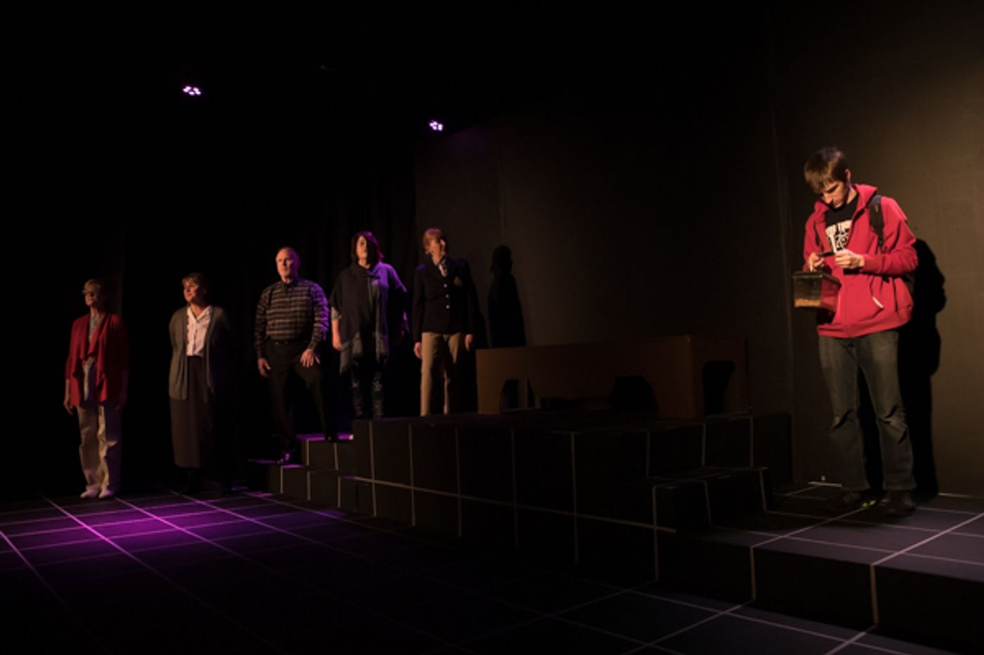 Photo Coverage: First look at Curtain Players' The Curious Incident of the Dog in Night-Time Photo Coverage: First look at Curtain Players' The Curious Incident of the Dog in Night-Time Image