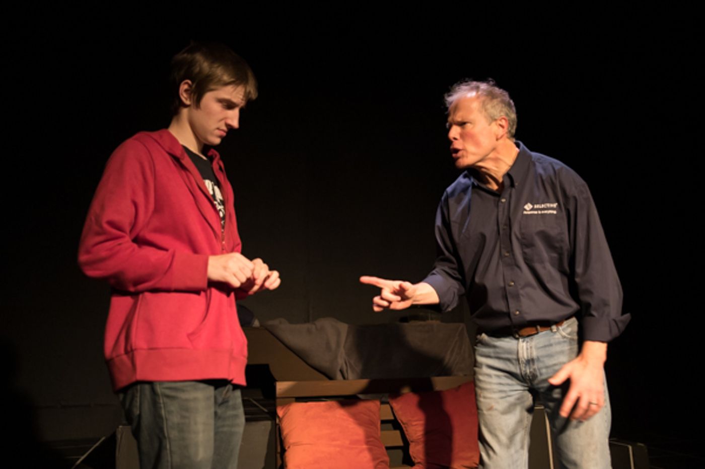 Photo Coverage: First look at Curtain Players' The Curious Incident of the Dog in Night-Time Photo Coverage: First look at Curtain Players' The Curious Incident of the Dog in Night-Time Image